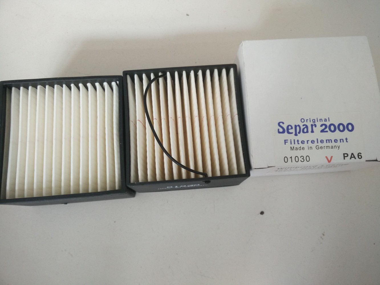 독일 SEPAR 시바이 01030 기름 물 필터 요소