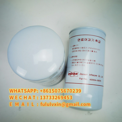 400504-00078 굴삭기 필터 엘리멘트 40050400078 고효율